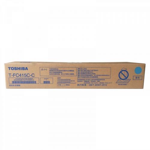 東芝(TOSHIBA) 高容粉盒 T-FC415C-C 青色 SKU:JBY001180