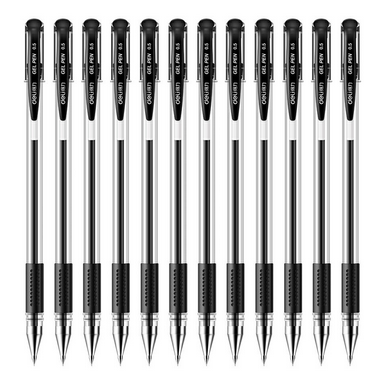 得力 6600ES 中性筆 0.5mm 黑色