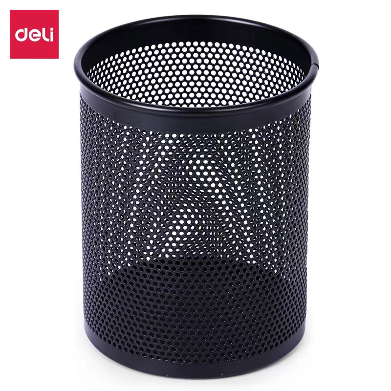 得力(deli)909筆筒(黑)(只)