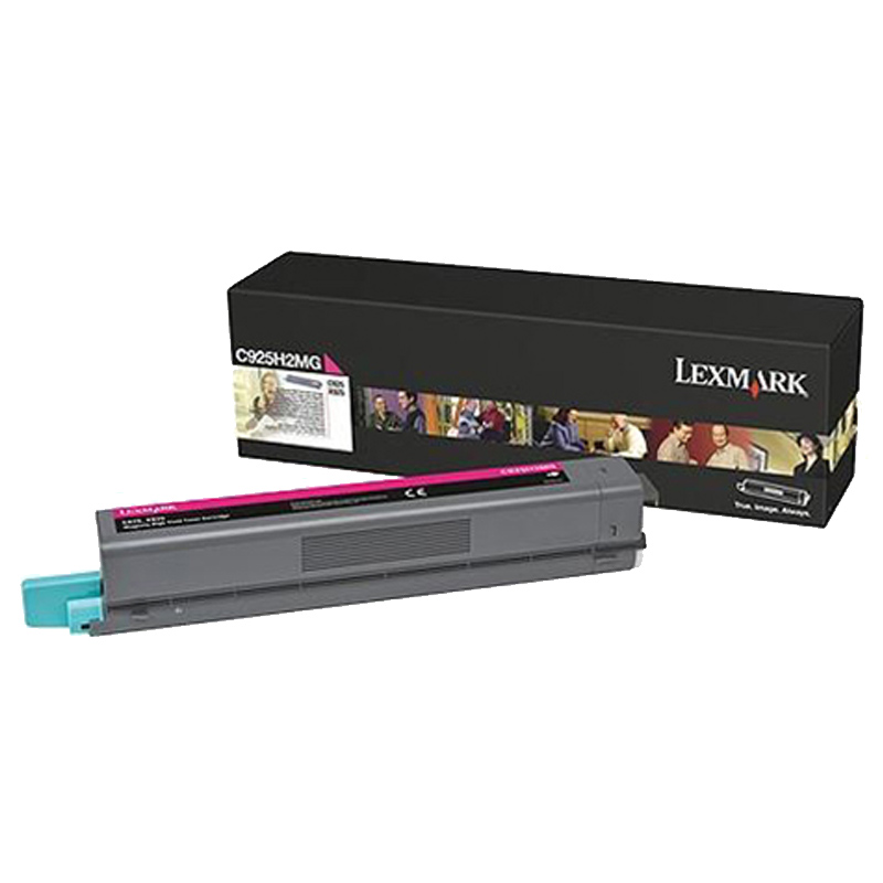利盟(Lexmark)C925H2MG高容量紅色碳粉盒 (適用C925de機(jī)型) 約7500頁(yè)  TJHX06061825068113