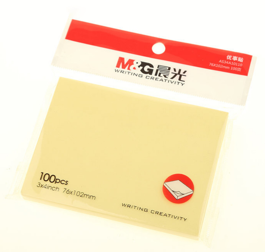晨光3X4優(yōu)事貼100頁(yè)YS-04